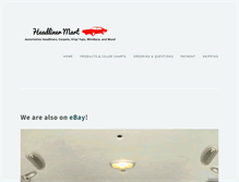 Tablet Screenshot of headlinermart.com